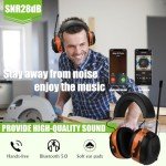 Gardtech Bluetooth Hearing Protection Ear Muffs - Orange