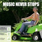 Gardtech Bluetooth Hearing Protection Ear Muffs - Orange