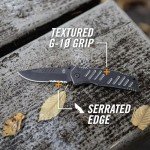 Gerber Swagger Serrated Drop Point Knife