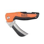 Klein Tools Folding Utility Knife with Hawkbill Blade