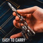 KeyUnity KK05 Mini Titanium Folding Knife - Grey