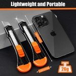 24-Pack Utility Knives and Box Cutters Set