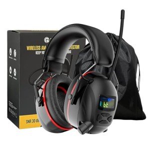 Bluetooth Hearing Protection Headphones with AM/FM Radio