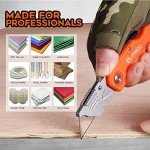 M MEEPO Heavy Duty Box Cutter, 4-Pack