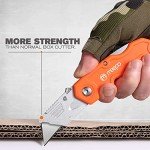M MEEPO Heavy Duty Box Cutter, 4-Pack