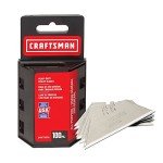 CRAFTSMAN 100 Utility Knife Blades for Various Materials