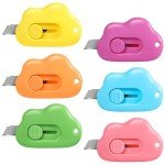 Rainbow Mini Utility Knife Set - 6 Pack
