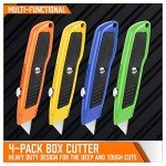 HORUSDY Heavy Duty Box Cutter Utility Knife Set
