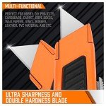 HORUSDY Heavy Duty Box Cutter Utility Knife Set