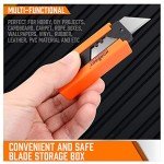 HORUSDY Heavy Duty Box Cutter Utility Knife Set