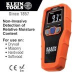 Klein Tools Pinless Moisture Meter for Drywall & Wood