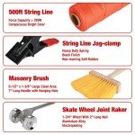 12-Piece Masonry Tool Set with Storage Bag