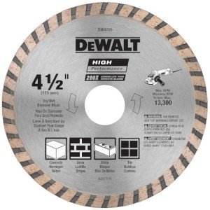 DEWALT 4-1/2" Diamond Blade for Masonry