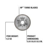 DEWALT 4.5" Diamond Blade for Masonry Cutting