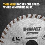 DEWALT 4.5" Diamond Blade for Masonry Cutting