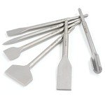 ZELCAN 6pc SDS Plus Chisel Set for Drilling