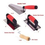 10-Piece Masonry Hand Tool Set with Bag