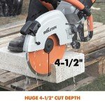 12" Electric Concrete Saw with Water Dust Control