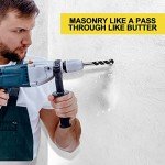12-Piece Professional Masonry Drill Bit Set
