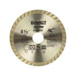 DEWALT 4.5" Diamond Blade for Masonry Cutting