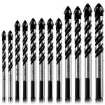 12-Piece Professional Masonry Drill Bit Set