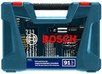 BOSCH 91-Piece Drilling and Driving Tool Set