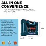 BOSCH 91-Piece Drilling and Driving Tool Set