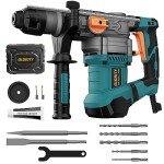 GLORITY 1-1/4 Inch SDS-Plus Rotary Hammer Drill