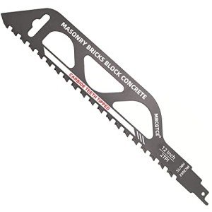 12-Inch Masonry Recip Saw Blade with Tungsten Teeth
