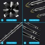 10-Piece Masonry Drill Bit Set for All Surfaces
