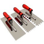 Stainless Steel Notched Trowel Set for Tiling