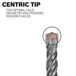 BOSCH 6-Piece SDS-Plus Chisel and Carbide Set