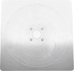 Marshalltown 13-Inch Aluminum Hawk with DuraSoft Handle