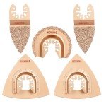 5-Piece Universal Carbide Oscillating Tool Blade Set