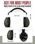 12 Pcs Noise Reduction Ear Muffs - Army Green