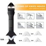 Saker 3-in-1 Silicone Caulking Tool Set