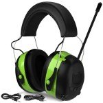 Bluetooth Hearing Protection Ear Muffs with AM/FM Radio