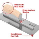 Goldblatt 3-Piece Carbon Steel Drywall Trowel Set