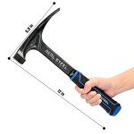 Real Steel 20 oz Rock Pick Hammer with Grip