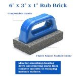 Wenqik 2-Pack Rub Bricks for Concrete Repair