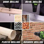 246-Piece Drill Bit Set for Wood and Metal