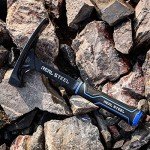 Real Steel 20 oz Rock Pick Hammer with Grip