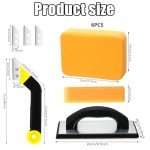 11-Piece Grout Float Set with Tools and Accessories