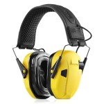 Apollo Electronic Earmuffs for Shooting - Yellow