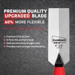 Goldblatt 6" Red Margin Trowel - Heavy Duty Tool