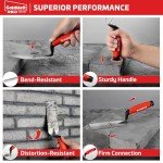 Goldblatt 6" Red Margin Trowel - Heavy Duty Tool