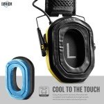 Apollo Electronic Earmuffs for Shooting - Yellow