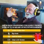 Bluetooth Hearing Protection Headphones with AM/FM Radio