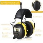 Bluetooth Hearing Protection Headphones with AM/FM Radio