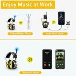 Bluetooth Hearing Protection Headphones with AM/FM Radio